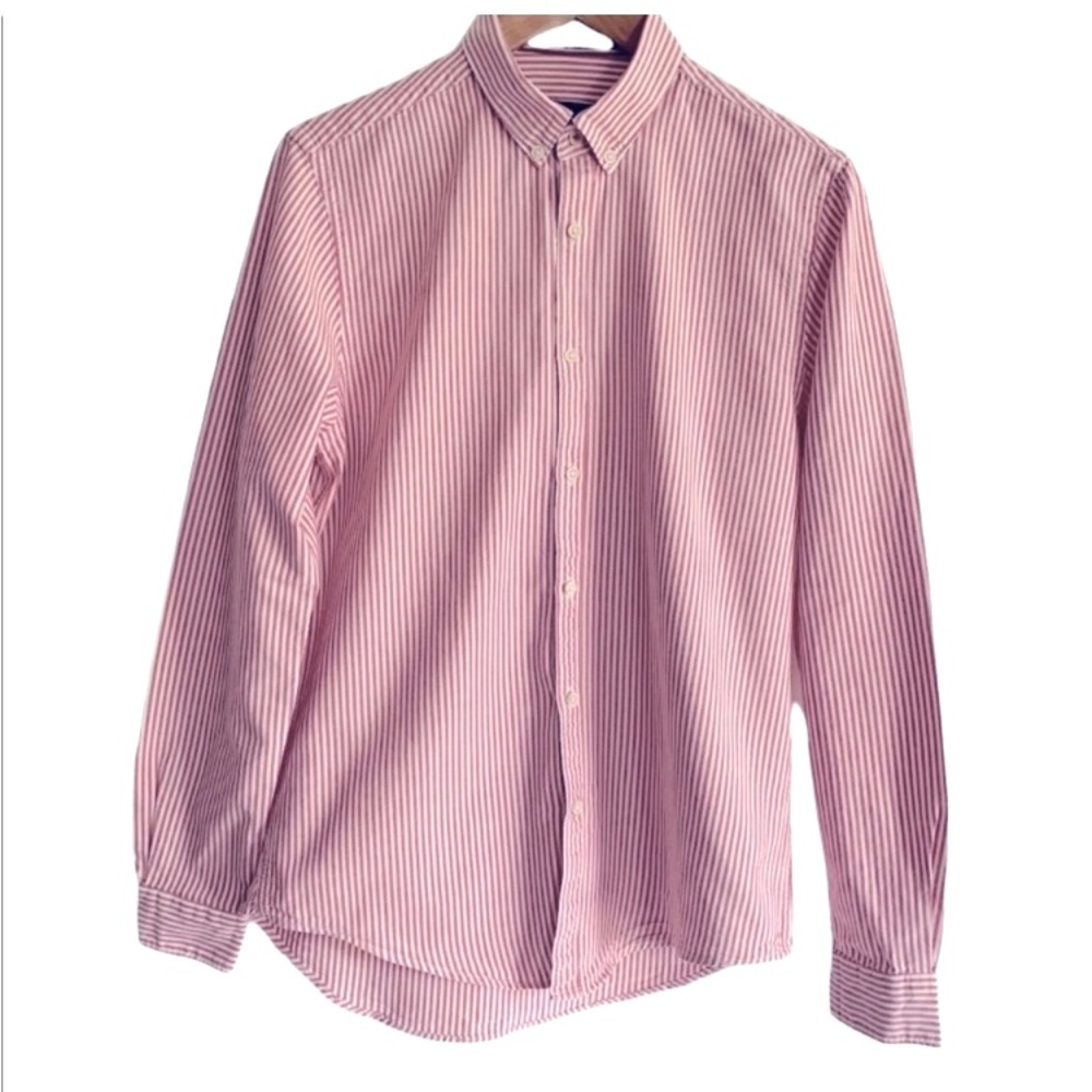 Zara Mens Slim Fit Shirt Sz M